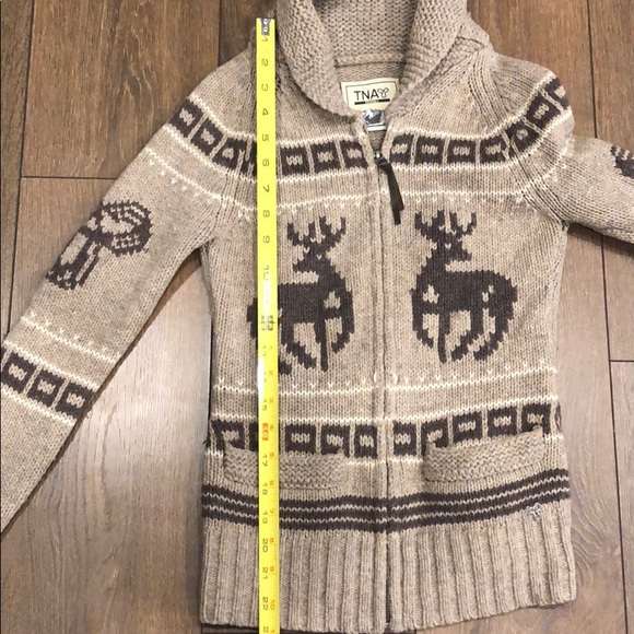 Aritzia TNA Lambswool Sea to Sky Sweater Size XS - Picture 10 of 12